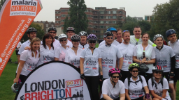 Rentokil on London to Brighton Cycle